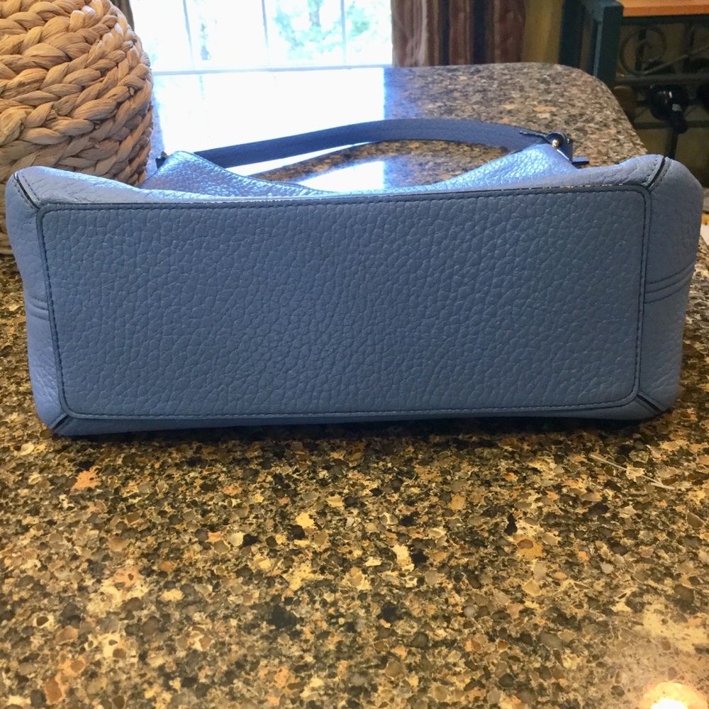 Kate Spade-  Bay Street Lexie Blue Pebble Handbag - Picture 7 of 8